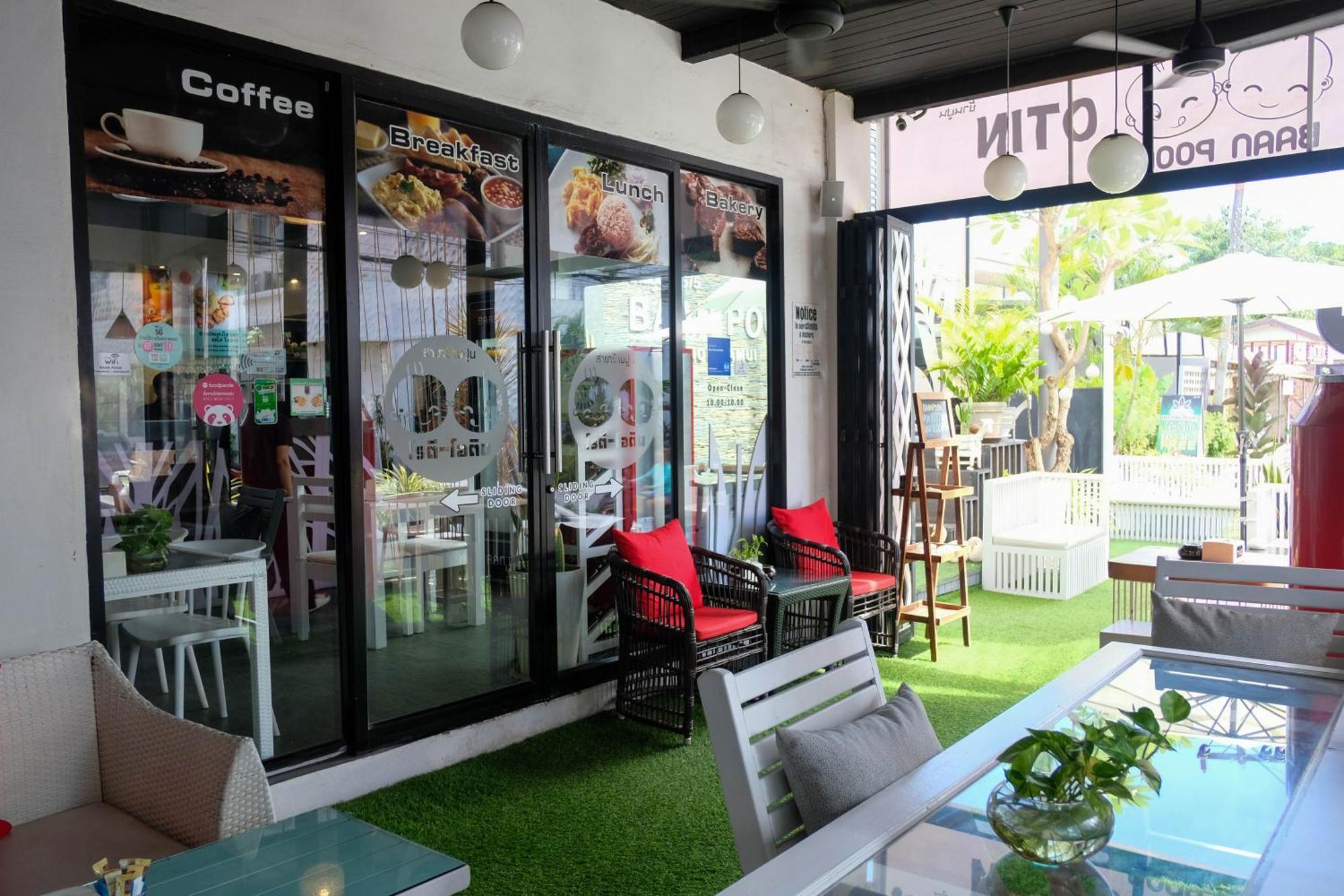 Baan Poon Garden Otel Chaweng Plajı Dış mekan fotoğraf