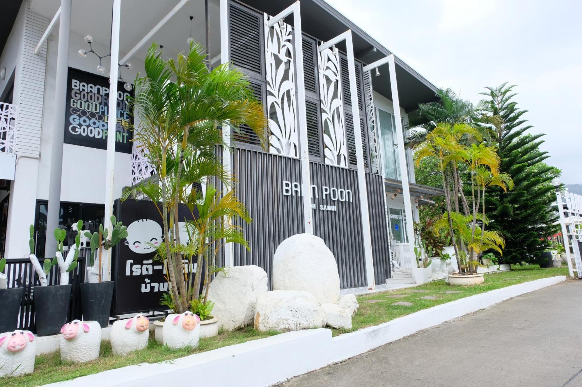 Baan Poon Garden Otel Chaweng Plajı Dış mekan fotoğraf