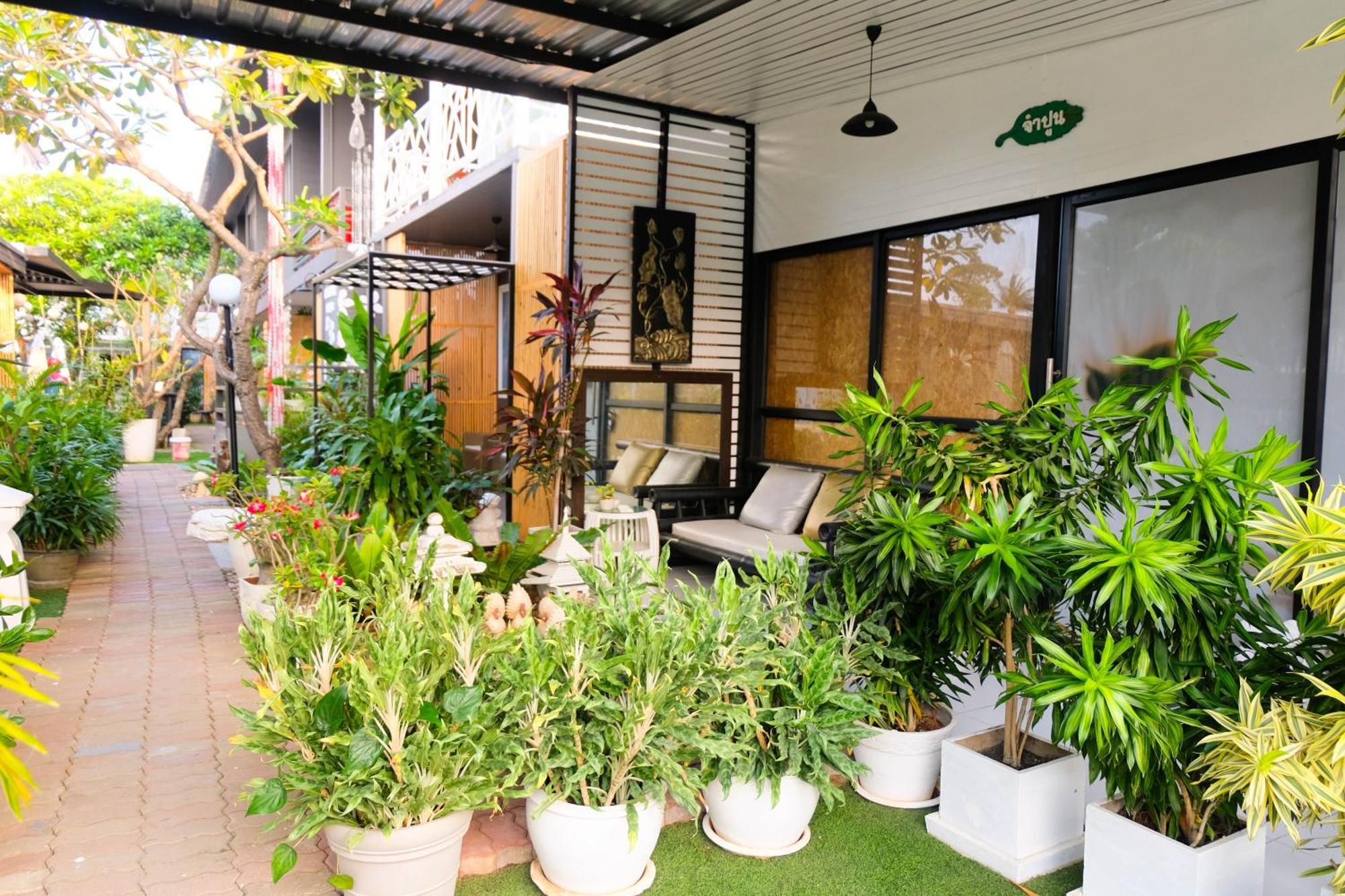 Baan Poon Garden Otel Chaweng Plajı Dış mekan fotoğraf